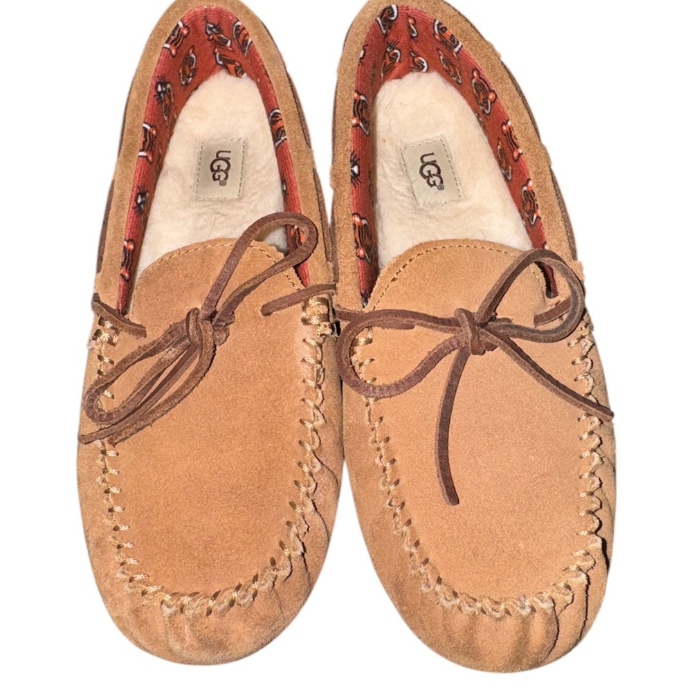 UGG Boy’s Chestnut Brown Ryder Jungle Slippers